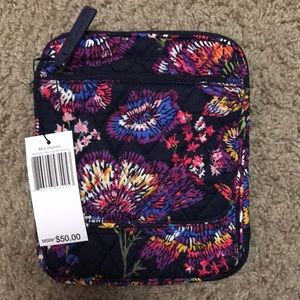 Vera Bradley Mini Hipster Midnight Wildflower